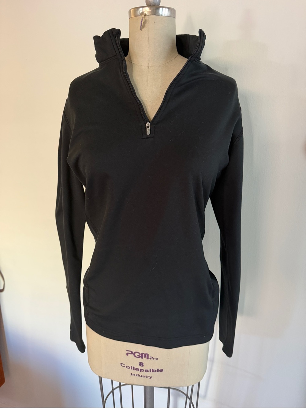 Nike Black Quarter-Zip Women's Top